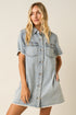 Blue Jean Beauty Mini Dress