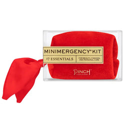 Velvet Scarf Minimergency Kit (Red)