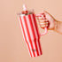Peppermint Stripes 40 oz Tumbler