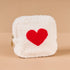 Red Heart Square Teddy Pouch
