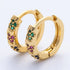 Bloom Huggie Hoops