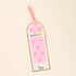 Bows Pink Acrylic Bookmark