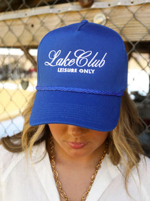 NEW SOCIAL STATEMENT women\'s lake club hat in blue HATS BY SOCIAL STATEMENT – wander boutique main image 2