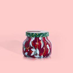 Tinsel & Spice Pattern Petite Jar Candle