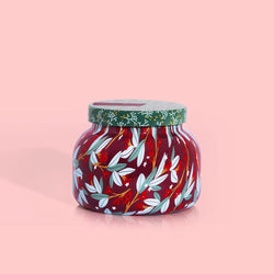 Tinsel & Spice Pattern Jar Candle