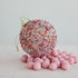 Glitter Glass Beaded Ball Ornament