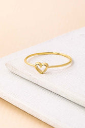 Open Hearted Ring
