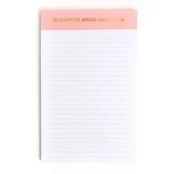 Happy Hour Notepad