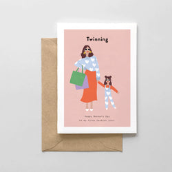 Twinning Mother's Day Card