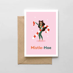 Mistle-hoe Card