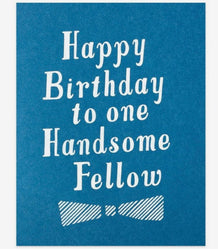 Handsome Fellow Birthday Card