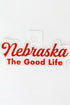 Nebraska The Good Life Sticker