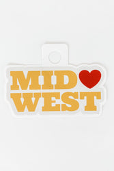 Midwest Love Sticker