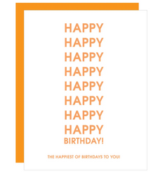 Happiest Of Birthdays Card