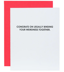 Legally Binding Your Weirdness Card