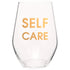 Self Care Wine Glass