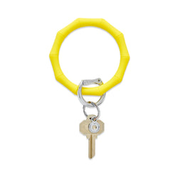 Bamboo Collection Silicone Key Ring
