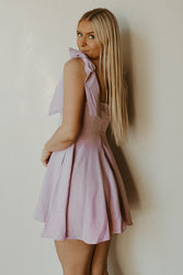 Breanna Tie Mini Dress