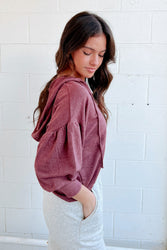 Haiden Hooded Knit Top