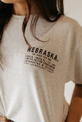 Nebraska Leisure Tee
