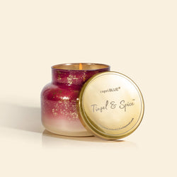 Tinsel & Spice Glimmer Jar Candle