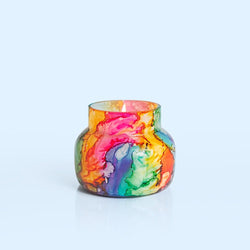 Rainbow Watercolor Petite Jar Candle